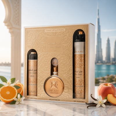 Lattafa Fakhar Women Gift Set – EDP Spray + Deodorant