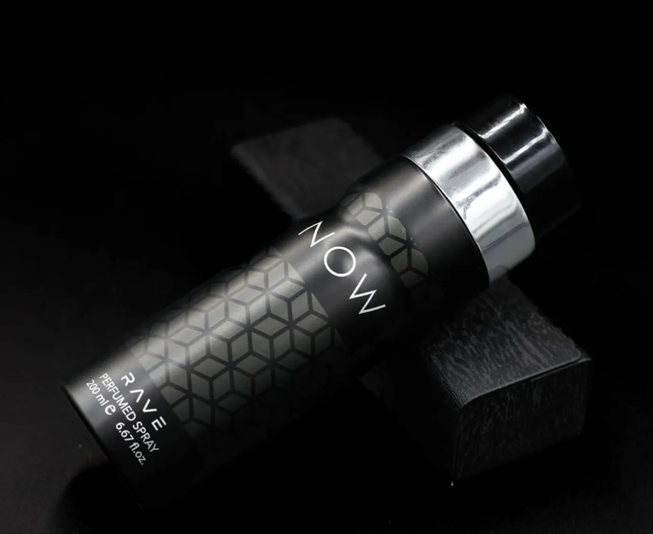 Rave Black Body Spray 200ml
