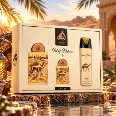 Lattafa Pride Art of Nature I Gift Set – 100ml EDP & 200ml Spray